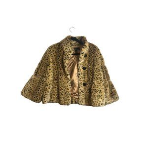 Leopard Faux Fur Coat